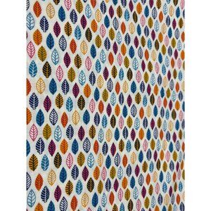 Helens Meadow Cotton Fabric by Clothworks 1/2 yard x 44" Multi-Color Leaf Patter